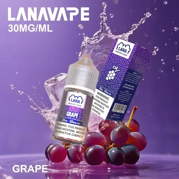 LANA煙油推薦｜LANAVAPE 30ml尼古丁鹽小煙油 · 台灣現貨